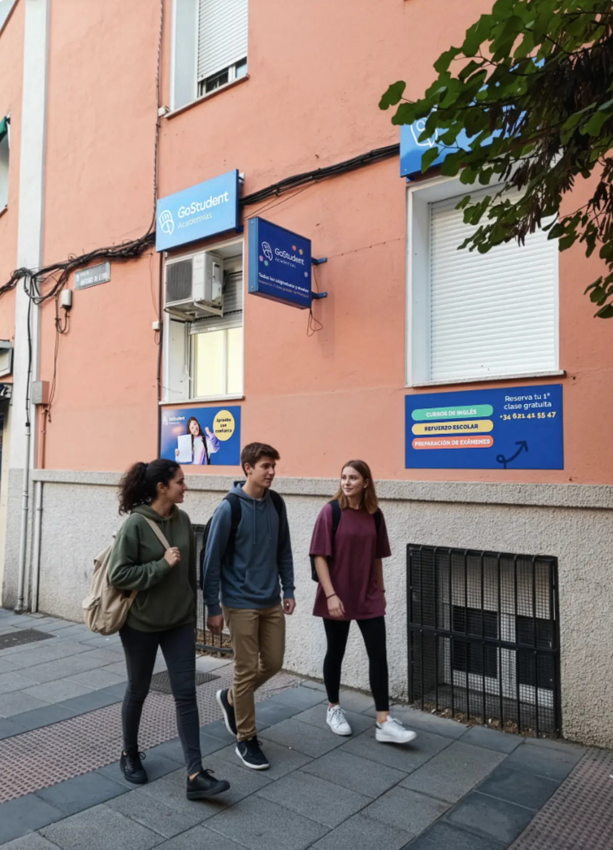 Academia GoStudent Carabanchel — fachada
