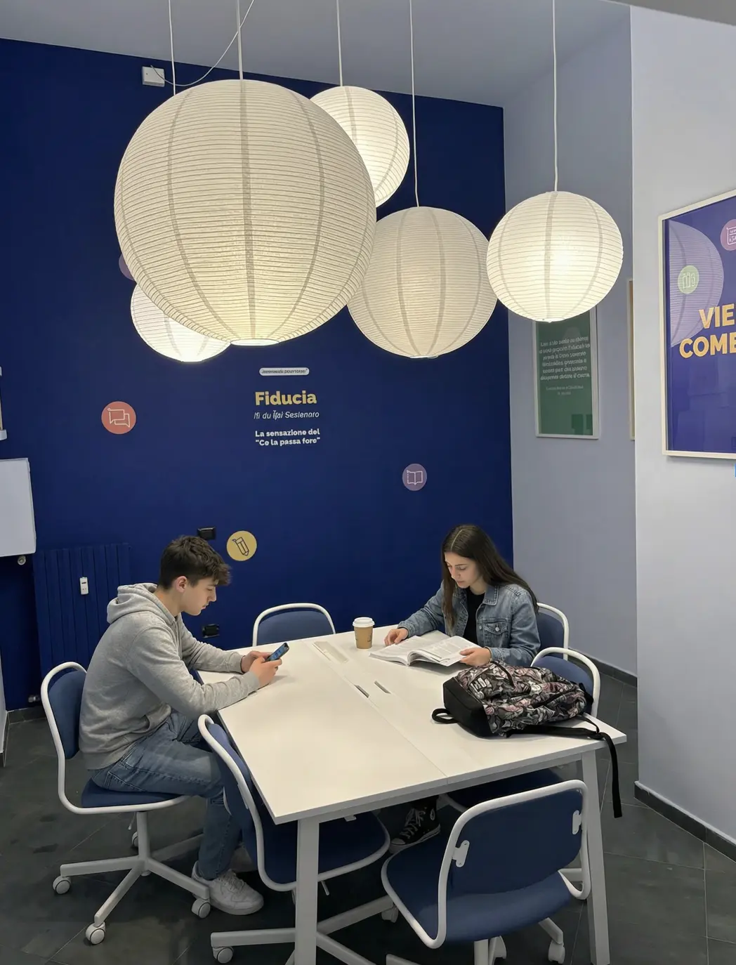 Aula del Centro Studio GoStudent Milano Sempione
