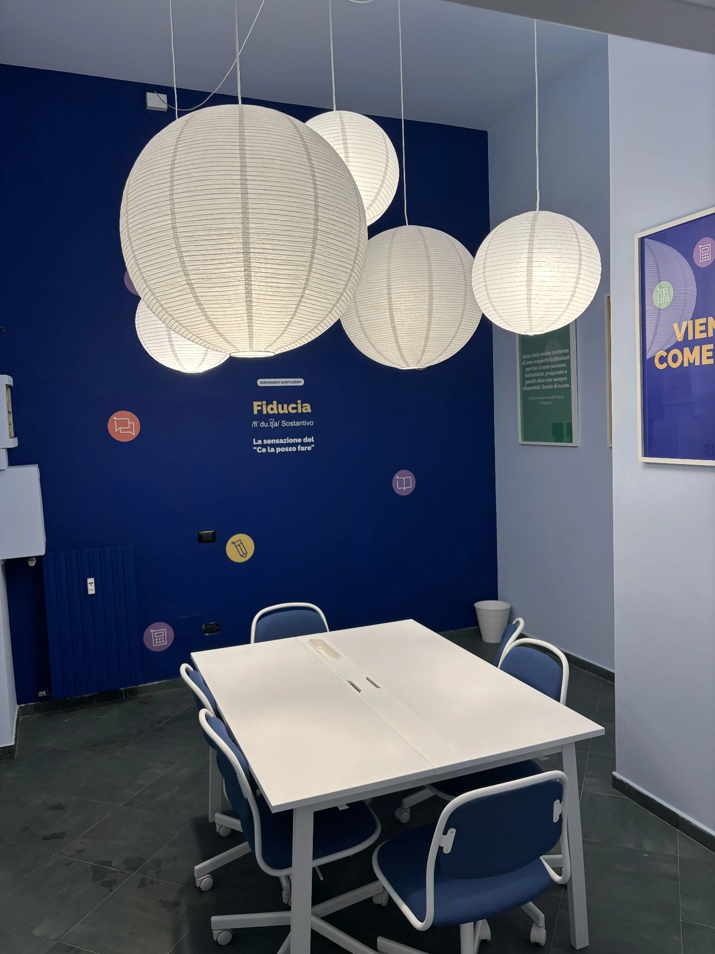 Spazio studio del Centro Studio GoStudent Milano Sempione
