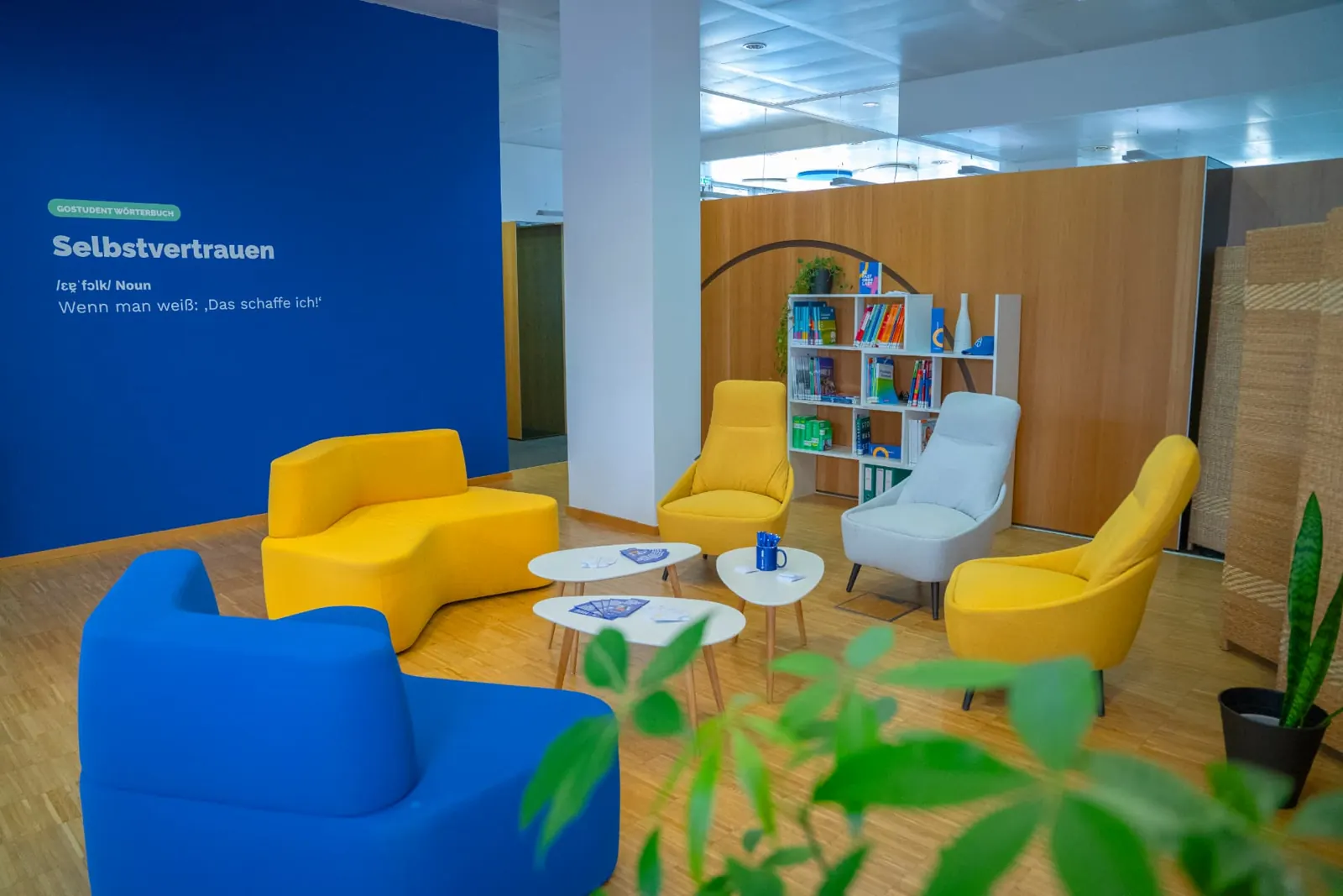 GoStudent Nachhilfe-Studio Wien Nordbahnviertel — Aufenthaltsbereich
