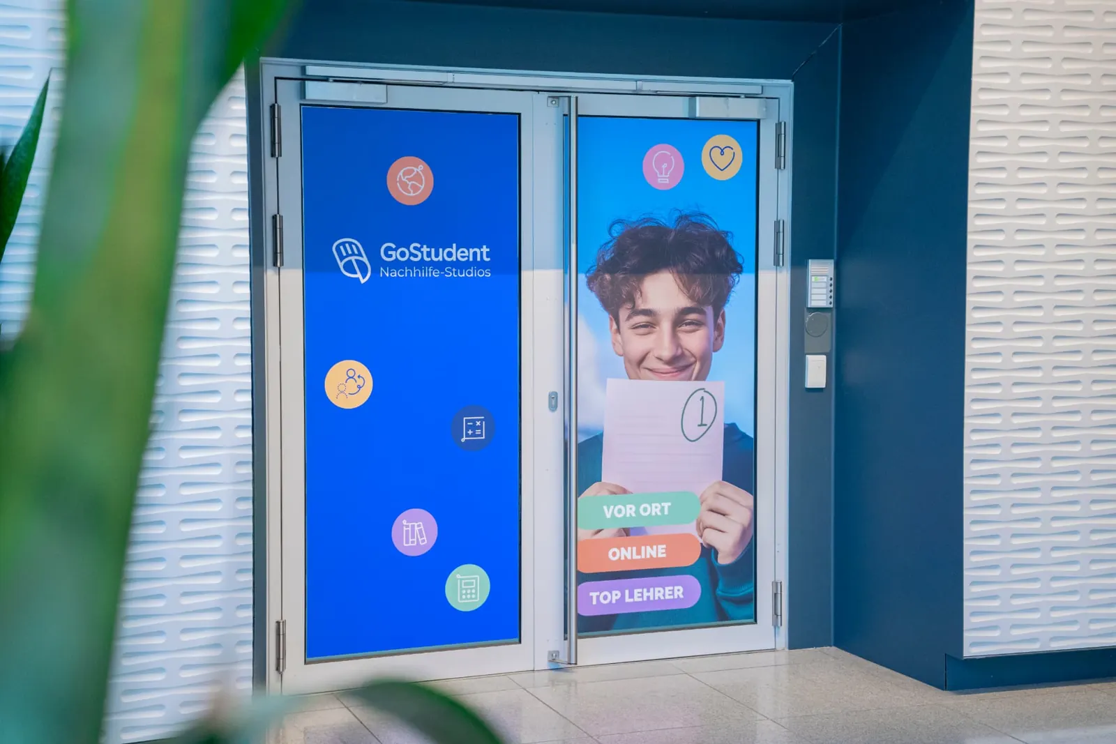 GoStudent Nachhilfe-Studio Wien Nordbahnviertel — Eingang