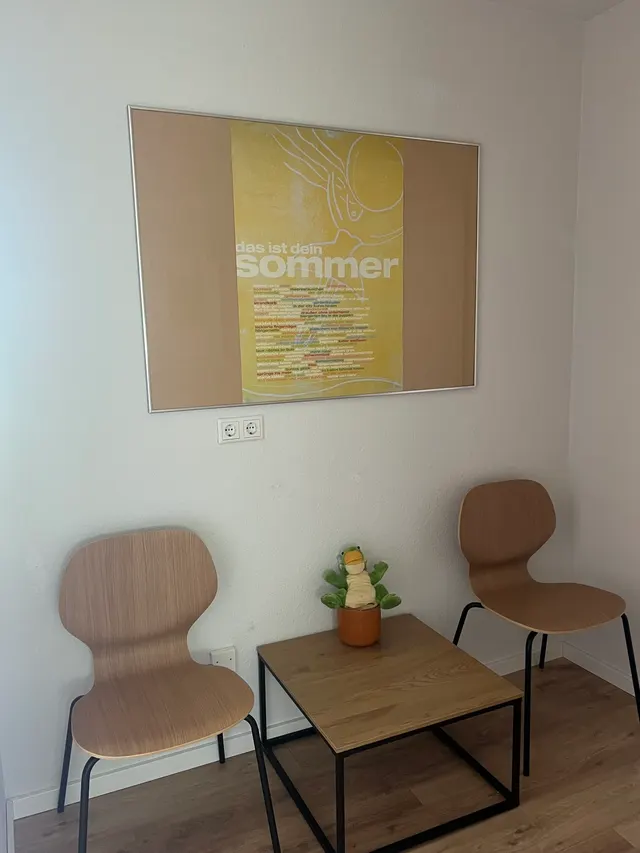 Wartebereich im I.D.L. Mettmann