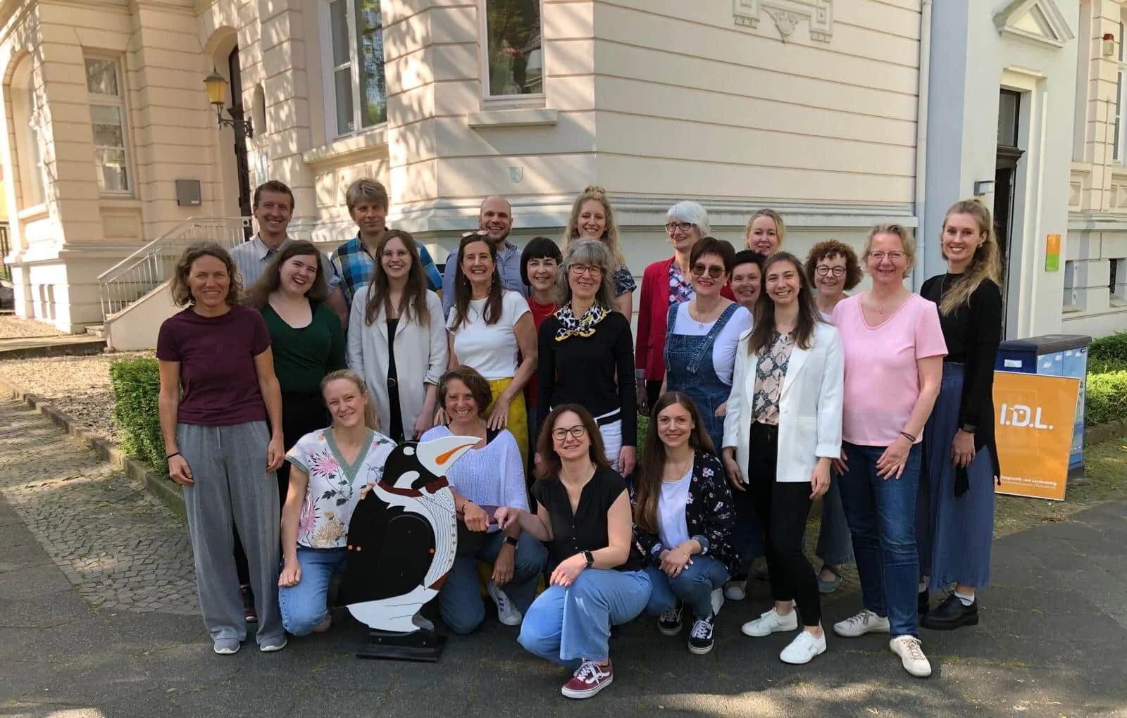 Das Team von I.D.L.