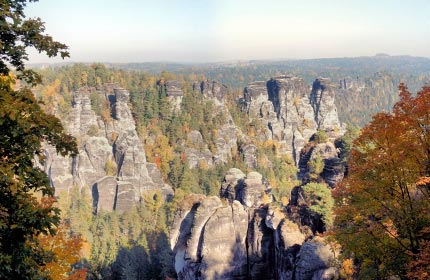 Familienausflug in die Saechsische Schweiz