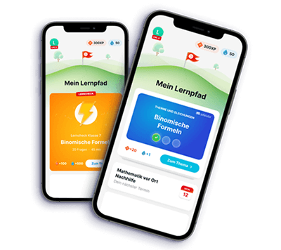 Lern-App vom Studienkreis mit Lernpfad