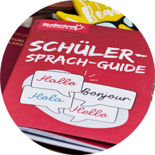 Ausschnitt vom Cover des neuen Schüler-Sprach-Guide.