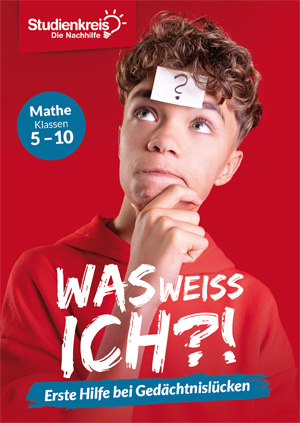 Cover - Mathe-Nachschlageheft Klassen 5-10