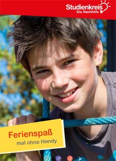 Cover Gratis-Broschüre Ferienspaß mal ohne Handy