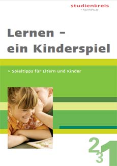 Cover Gratis-Broschüre - Lernen ein Kinderspiel