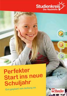 Cover Gratis-Broschüre - Perfekter Start ins neue Schuljahr