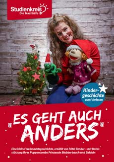 Cover kostenlose Weihnachtsgeschichte "Es geht auch anders"