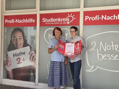 Studienkreis Nachhilfe Ludwigshafen-Oggersheim spendet Nachhilfestipendien zum 30-jährigen Jubiläum