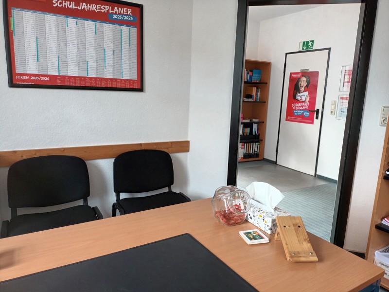 Büro und Flur