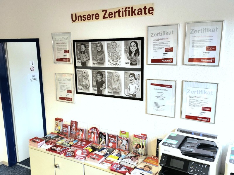 Zertifikatwand
