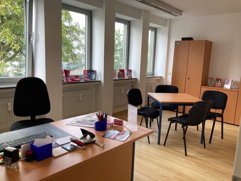 Büro und Beratungsbereich