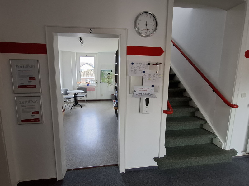 Eingang zu Büro