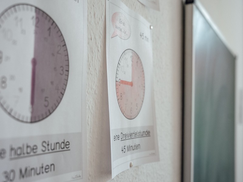 Unterrichtsraum Detail