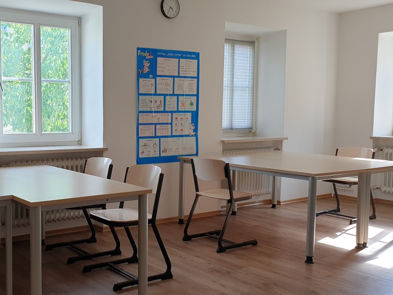 Unterrichtsraum Grundschüler