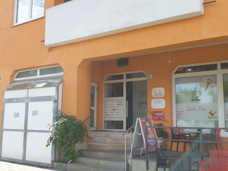 Gebäude Außen Eingang