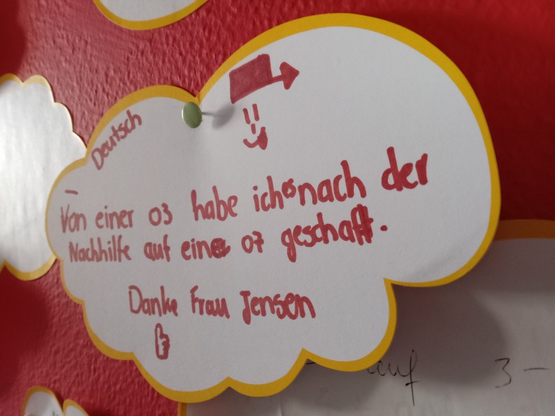 Nachhilfe-Erfolg in Deutsch