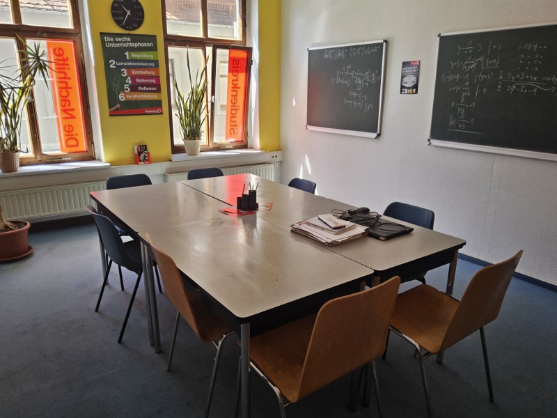 Unterrichtsraum Mathe