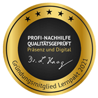 Siegel Lernpakt - Profi-Nachhilfe qualitätsgeprüft