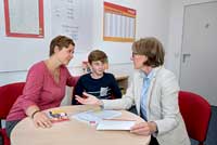 Beratungsgespräch im StudienkreisBeratungsgespräch im Studienkreis