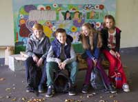 Schüler in der Freizeit