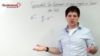 Potenzen mit negativem Exponenten