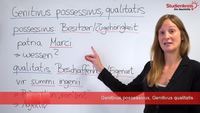 Genitivfunktionen: Genitivus possessivus, Genitivus qualitatis