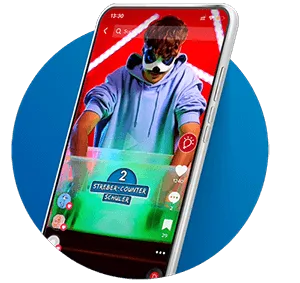 Handy mit Instagram und TikTok Studienkreis Bild
